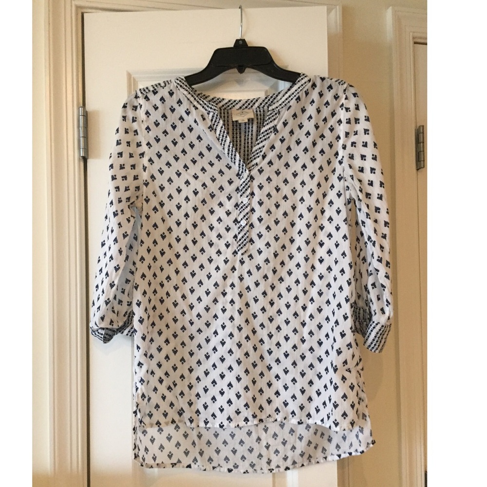 St. John’s Bay Cotton Tunic Blouse